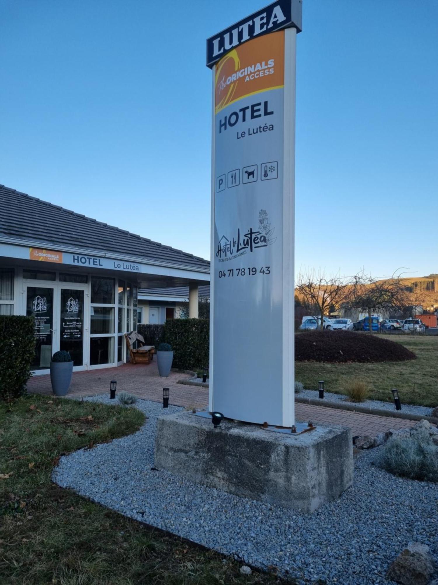 The Originals Access, Hotel Le Lutea Riom-es-Montagnes Екстер'єр фото